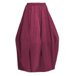 Imperial Skirt in Bordeaux Taffeta