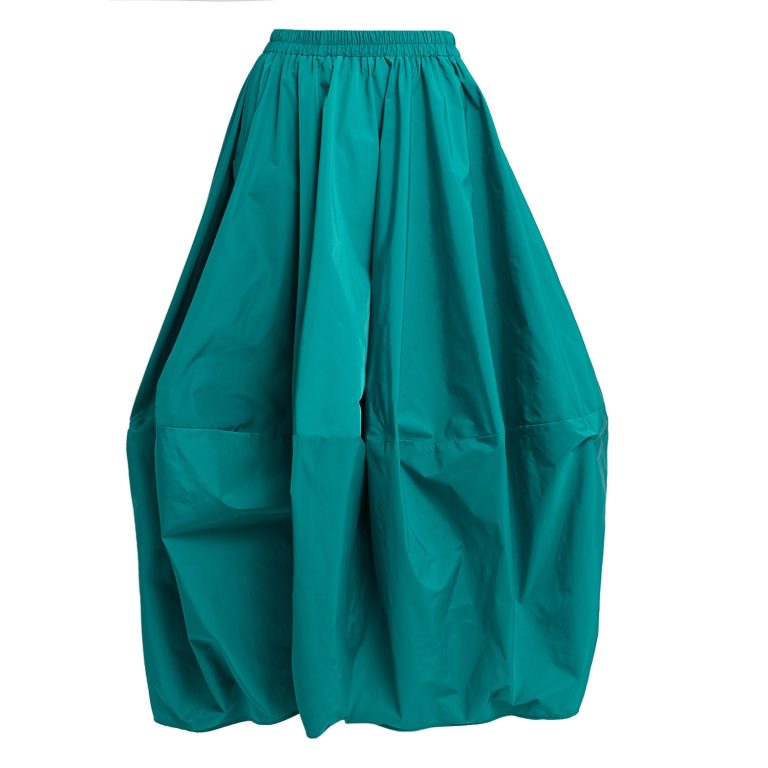 Imperial Skirt in Green Taffeta