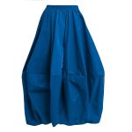 Imperial Skirt in Blue Taffeta