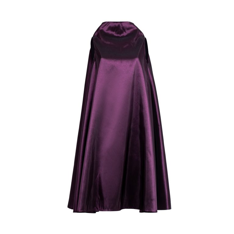 Bell Dress Short in Purple