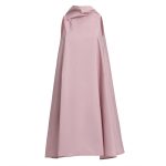 Bell Dress Short in Soft Pink Taffeta