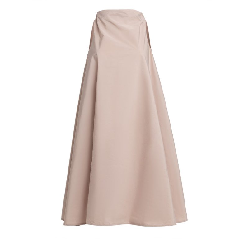 Bell Dress Short in Champagne Pink