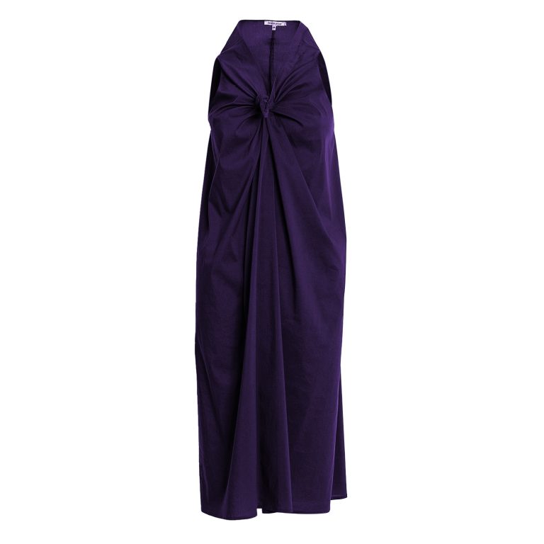 Rosebud Dress in Purple