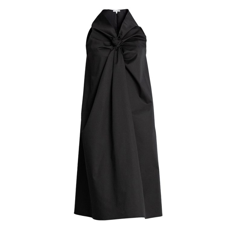 Rosebud Dress in Black