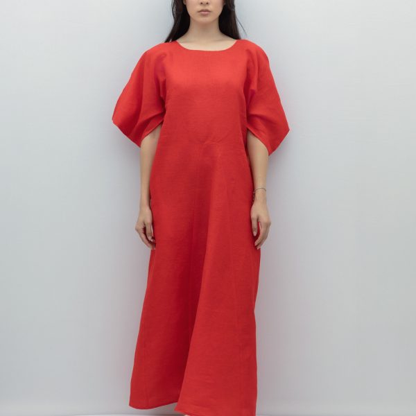Rochie Nana din in rosu